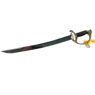 Champagne sabre "Cutlass" in wooden box with standard - Sabreersabel.nl