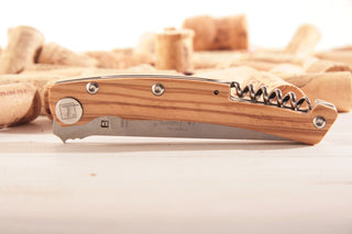 Thiers Tire-Bouchon Olivier - Mes met kurkentrekker - Champagnesabres.eu