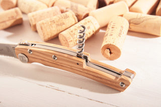 Thiers Tire-Bouchon Olivier - Mes met kurkentrekker - Champagnesabres.eu